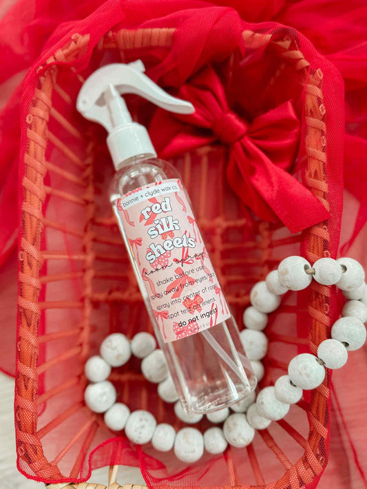 RED SILK SHEETS Room + Linen Spray