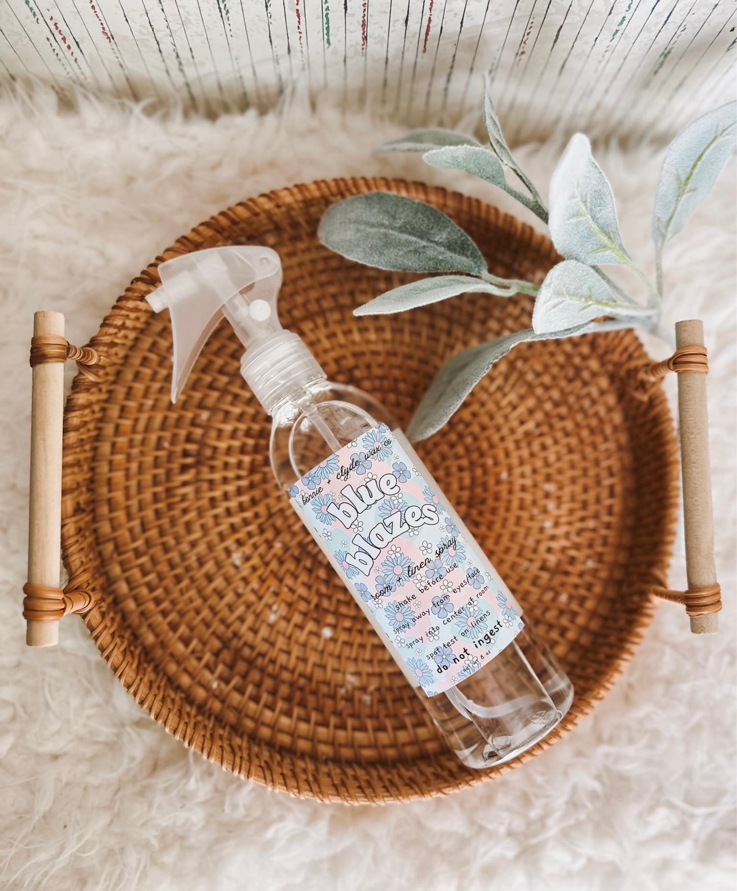 BLUE BLAZES Room + Linen Spray