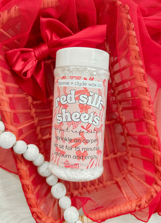 RED SILK SHEETS Carpet Refresher