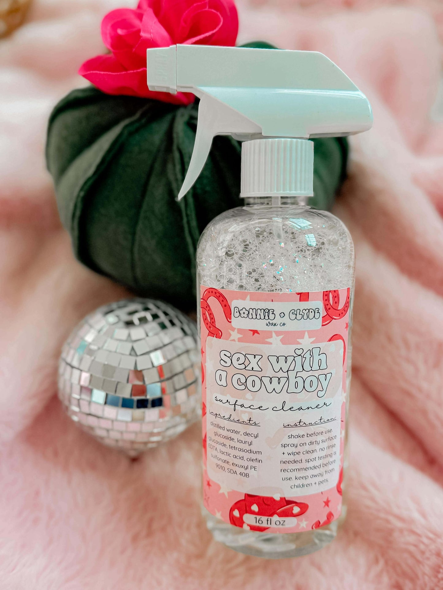 SEX WITH A COWBOY Surface Cleaner