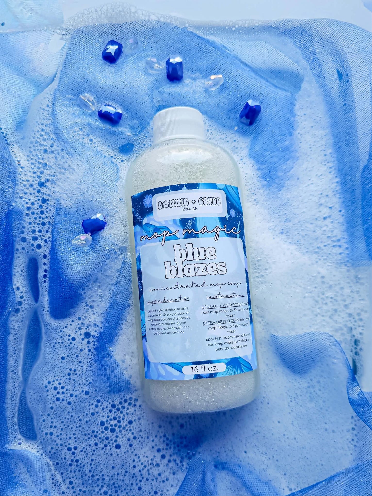BLUE BLAZES Mop Magic
