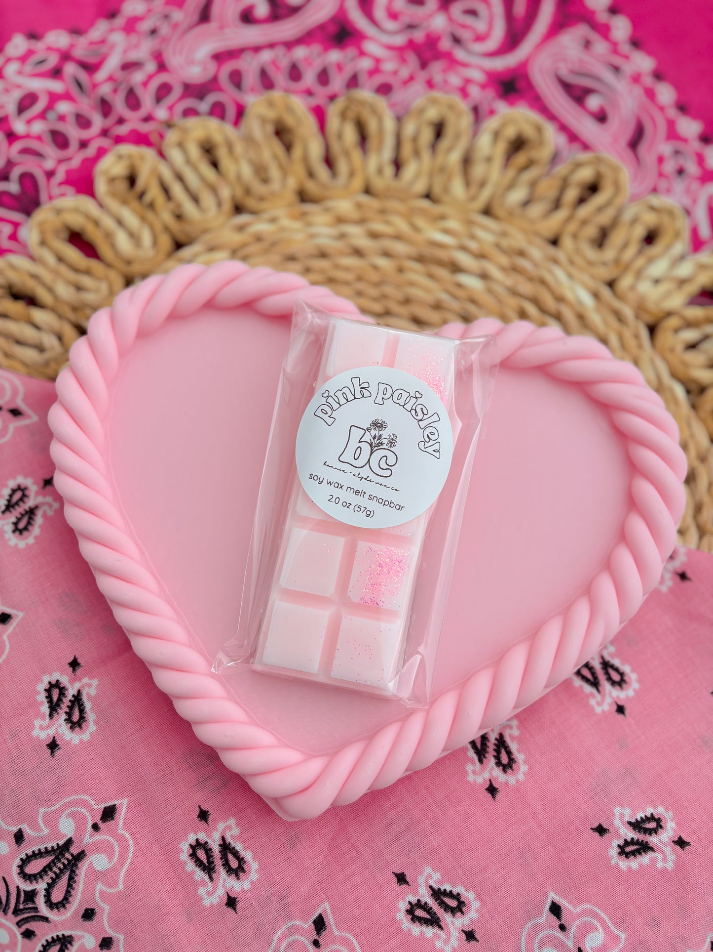 PINK PAISLEY Wax Melts