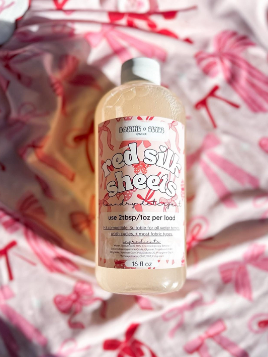 RED SILK SHEETS Liquid Laundry Detergent
