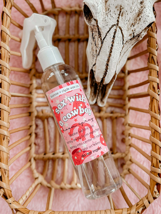 SEX WITH A COWBOY Room + Linen Spray