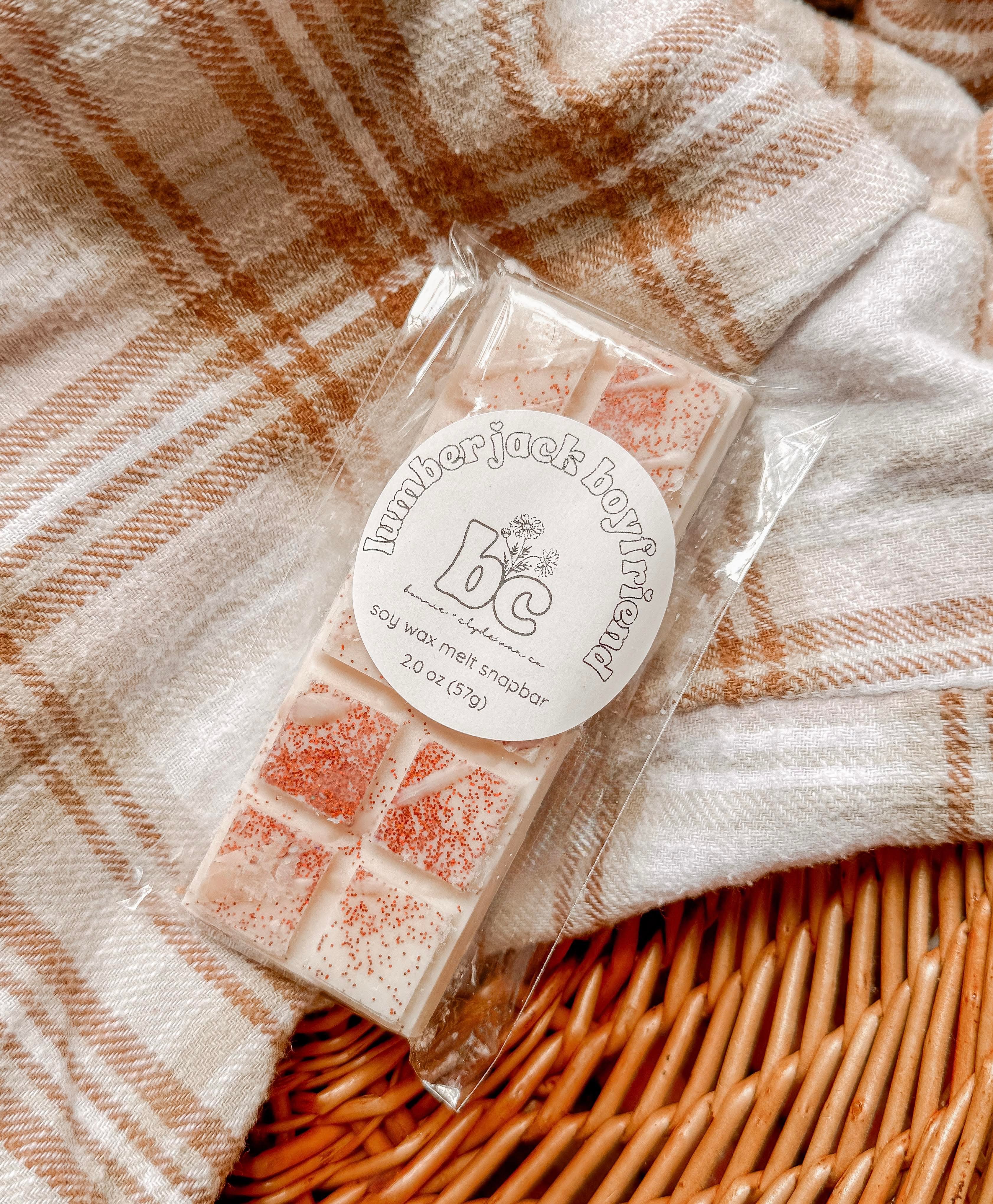 LUMBERJACK BOYFRIEND Wax Melts – Bonnie + Clyde Wax Co.