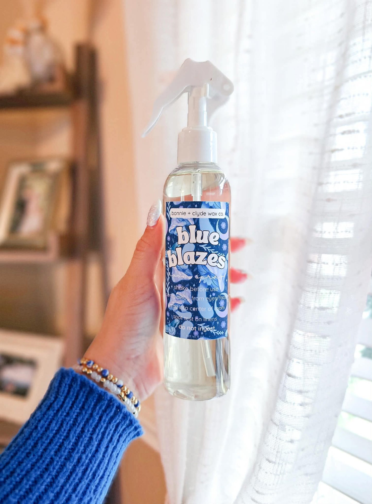 BLUE BLAZES Room + Linen Spray