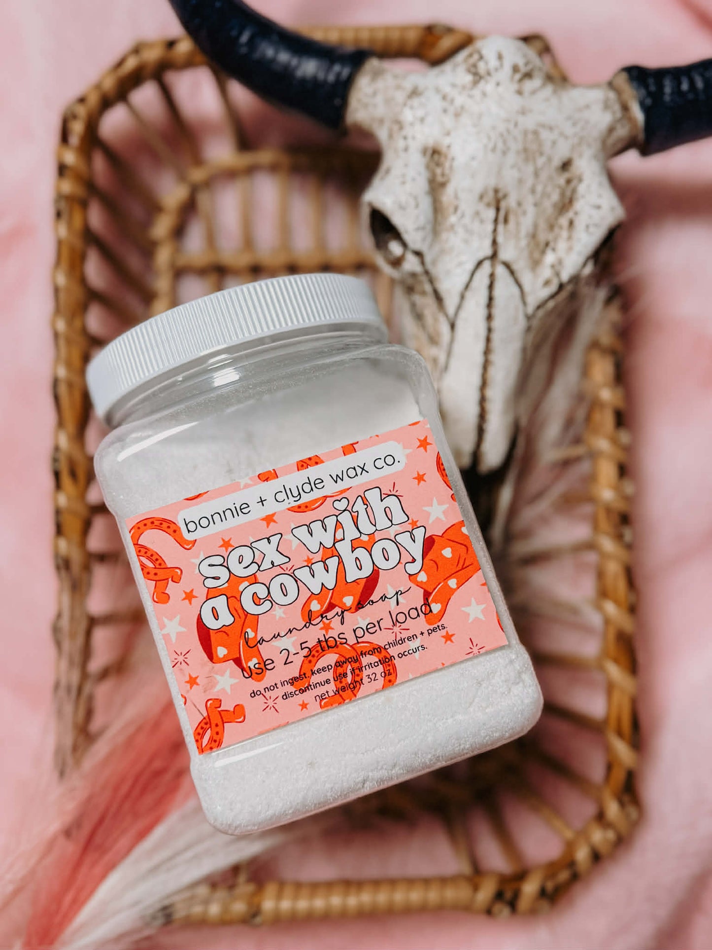 SEX WITH A COWBOY Laundry Soap