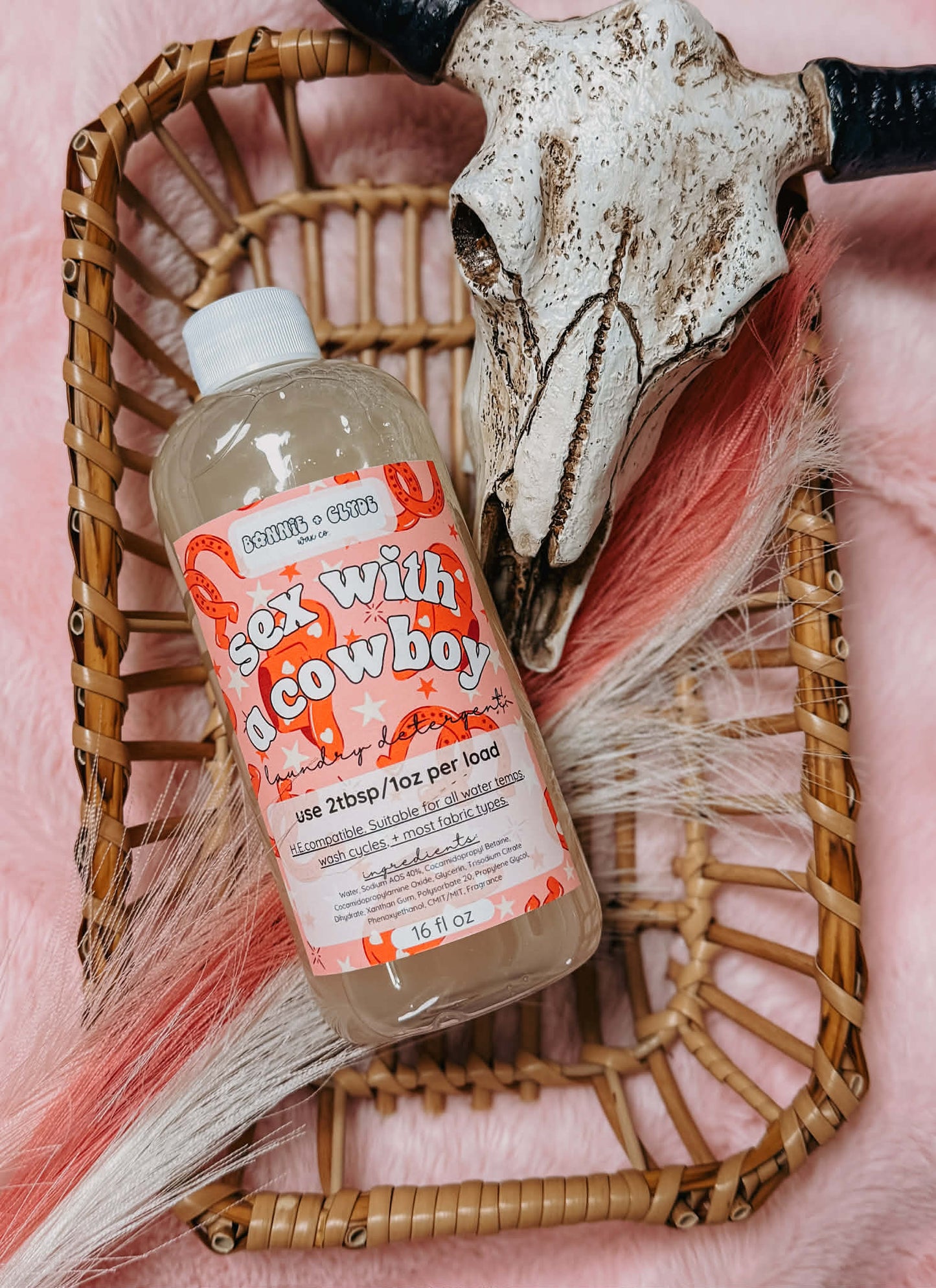 SEX WITH A COWBOY Liquid Laundry Detergent